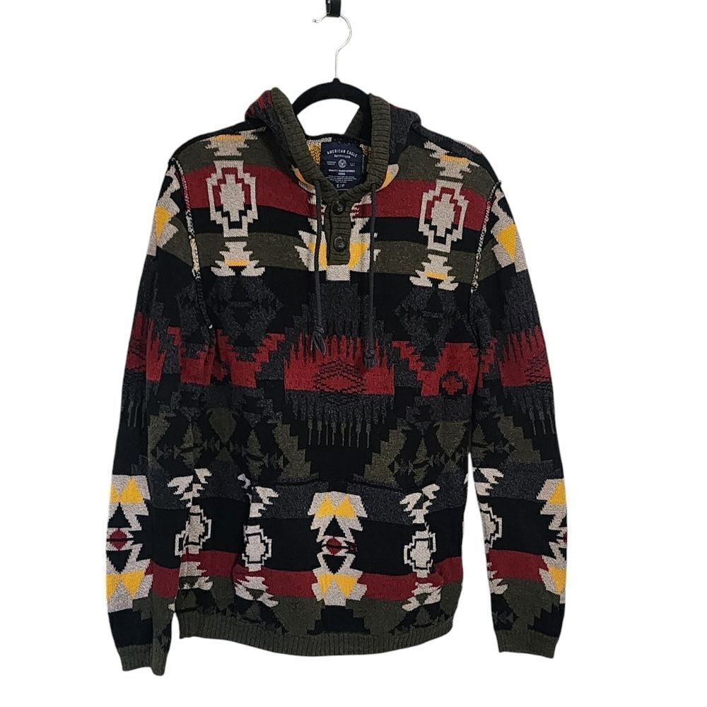 American Eagle Outfitters sweater Aztec Western Cabincore S